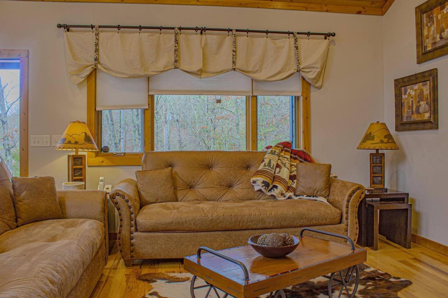 Serene Mountain And Sunset Views 3Bd Cabin Franklin Esterno foto