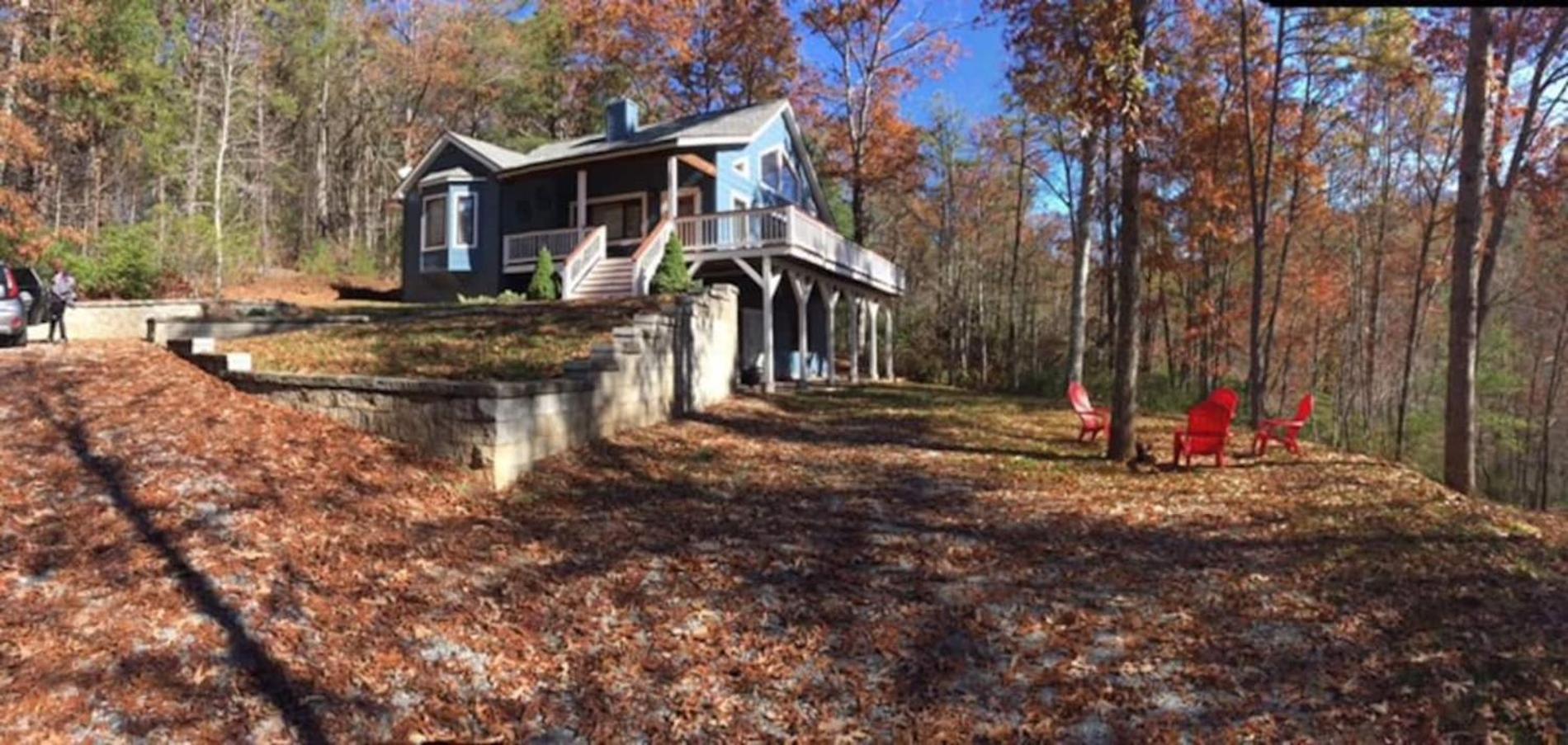 Serene Mountain And Sunset Views 3Bd Cabin Franklin Esterno foto