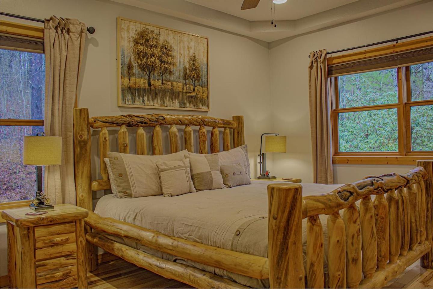 Serene Mountain And Sunset Views 3Bd Cabin Franklin Esterno foto