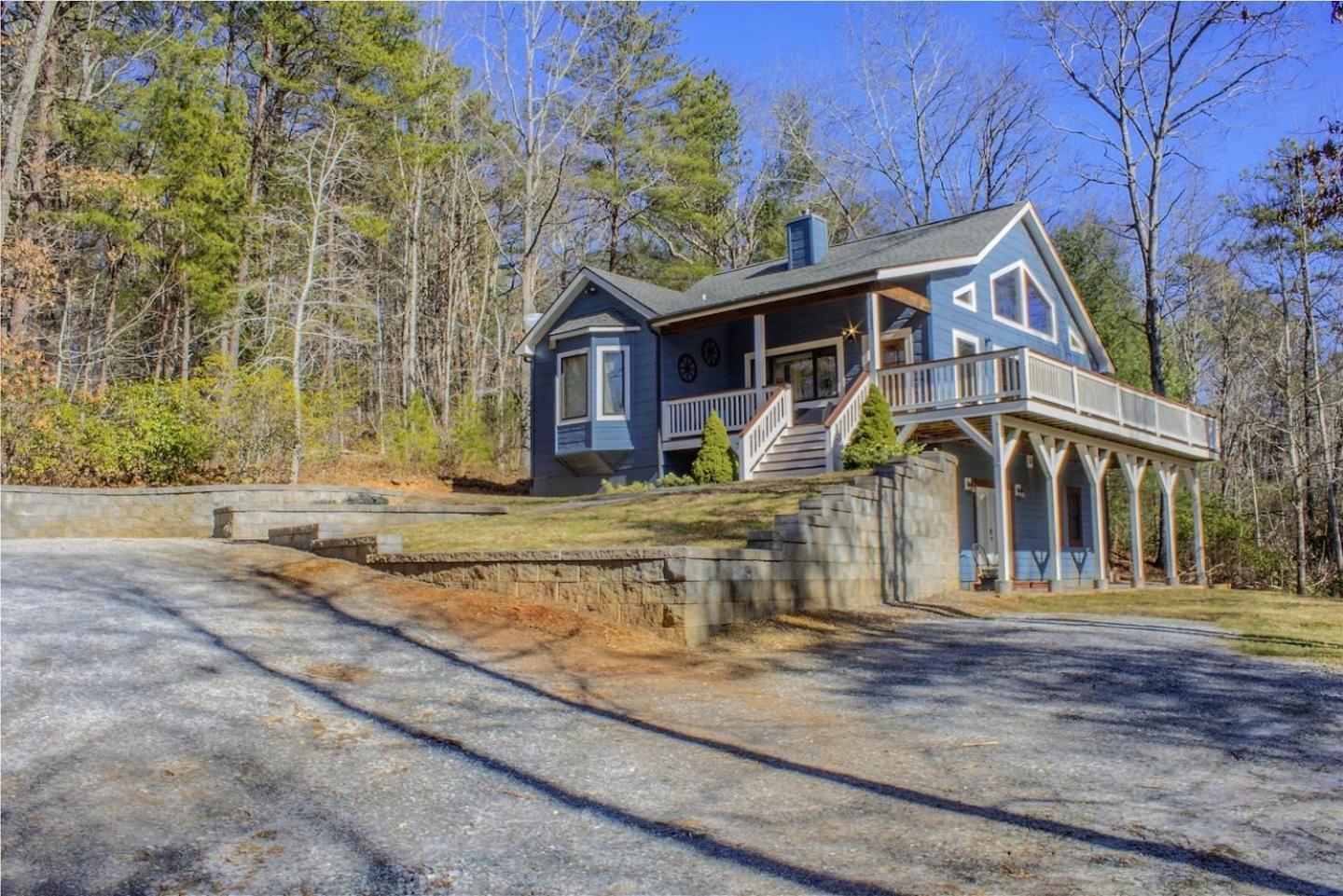 Serene Mountain And Sunset Views 3Bd Cabin Franklin Esterno foto