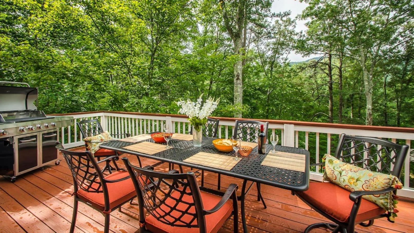 Serene Mountain And Sunset Views 3Bd Cabin Franklin Esterno foto